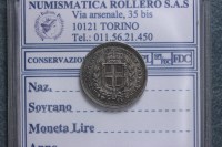 CARLO ALBERTO 25 CENTESIMI 1833 TORINO SPL+ RARA