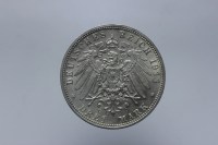 GERMANIA BAVIERA LIUTPOLD 3 MARCHI 1911 Q.FDC