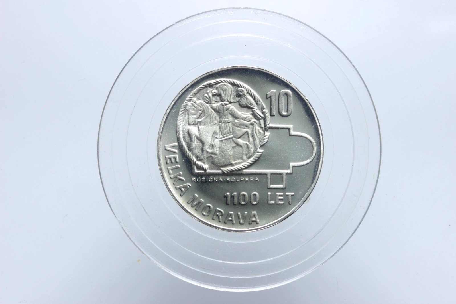 CECOSLOVACCHIA 10 KORUN 1966 PROOF