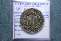 VITTORIO EMANUELE II RE ELETTO 2 LIRE 1860 FIRENZE MB/BB