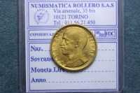 VITTORIO EMANUELE III 50 LIRE 1933 XI LITTORE SPL+