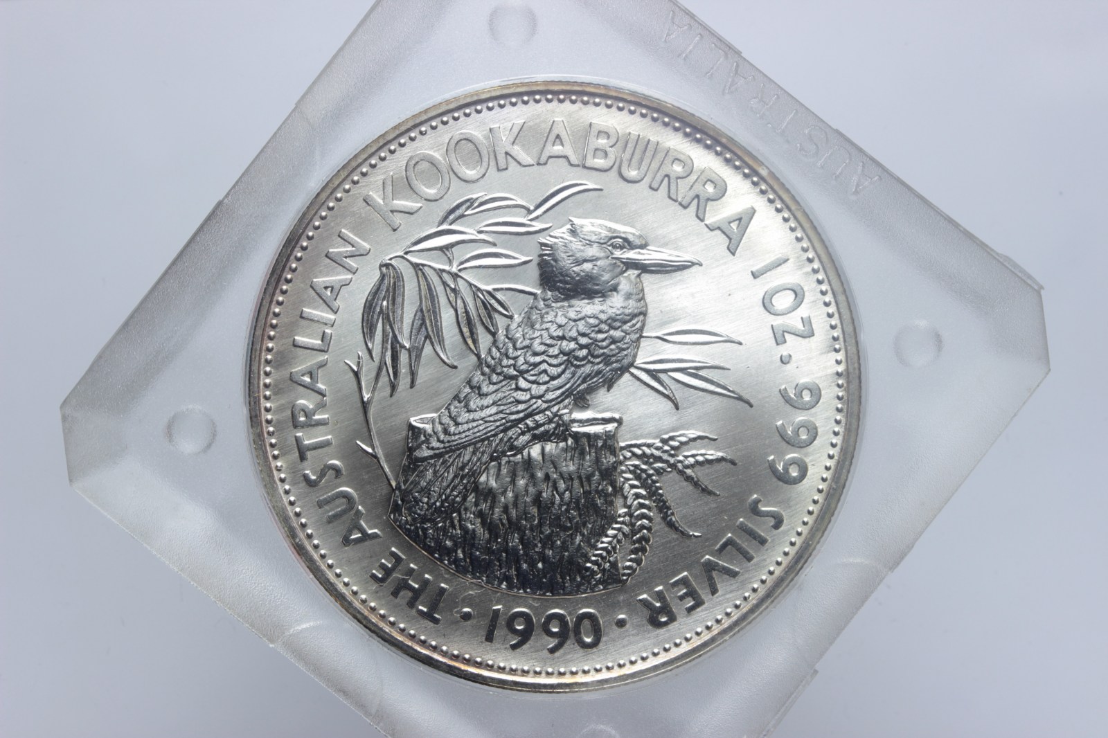 AUSTRALIA ELISABETTA II 5 DOLLARI KOOKABURRA 1990