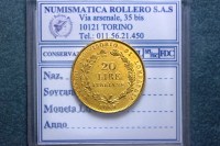 LOMBARDIA GOVERNO PROVVISORIO 20 LIRE 1848 MILANO SPL++