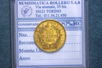 STATO PONTIFICIO PIO IX 10 LIRE 1867 XXII ROMA SPL