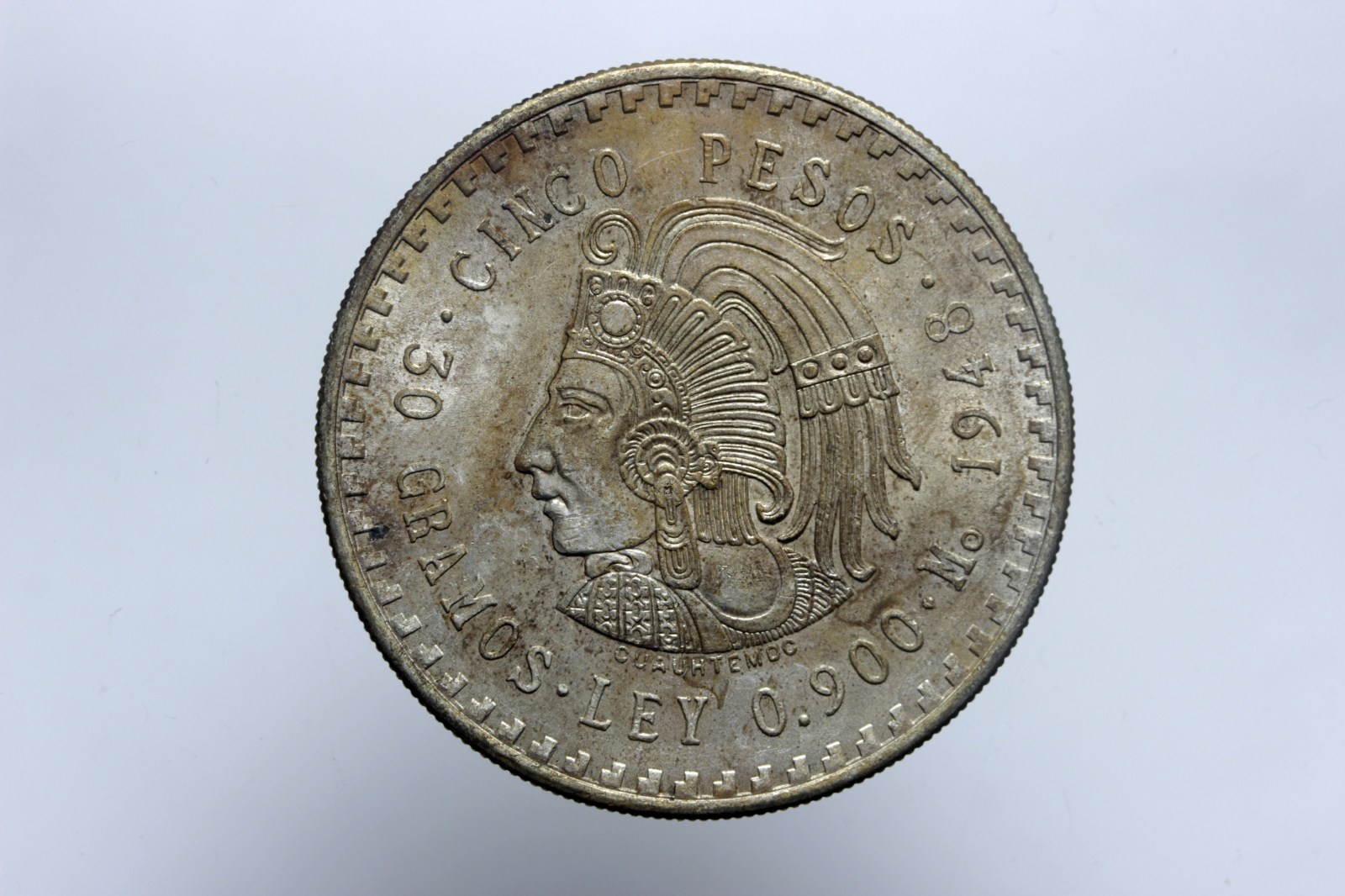 MESSICO 5 PESOS 1948 Q.FDC 2