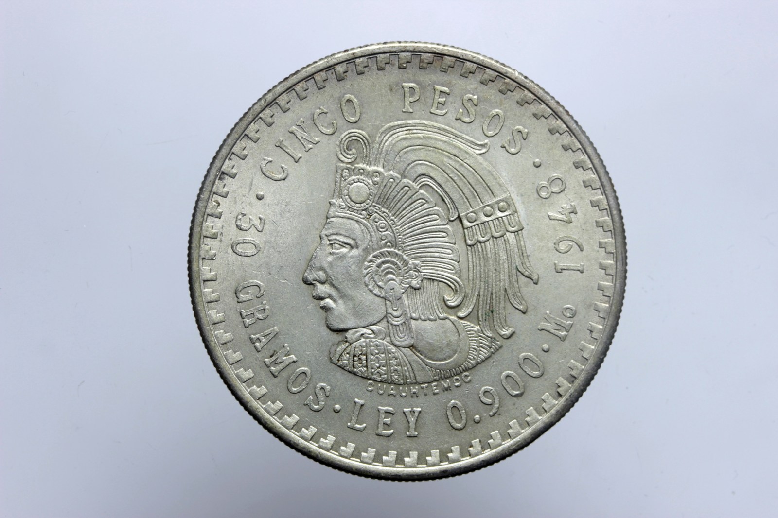 MESSICO 5 PESOS 1948 Q.FDC 5