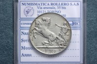 VITTORIO EMANUELE II 10 LIRA 1926 BIGA Q.SPL RARA