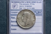 VITTORIO EMANUELE II 5 LIRE 1926 AQUILOTTO FDC 