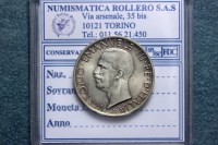 VITTORIO EMANUELE III 5 LIRE 1930 AQUILOTTO FDC