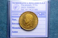 CARLO ALBERTO 20 LIRE 1833 TORINO SPL+