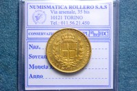 CARLO ALBERTO 20 LIRE 1833 TORINO SPL+