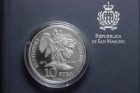 SAN MARINO 10 EURO 2021 PROOF BENVENUTO CELLINI