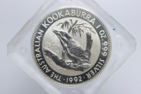 AUSTRALIA ELISABETTA II DOLLARO KOOKABURRA 1992 FDC 