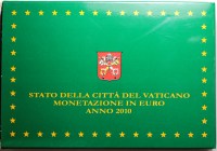 VATICANO BENEDETTO XVI DIVISIONALE 2010 PROOF FONDO SPECCHIO