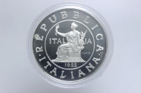 REPUBBLICA ITALIANA STORIA DELLA LIRA 1 LIRA 2000 PROOF ITALIA SEDUTA