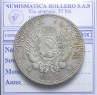 ARGENTINA 50 CENTAVOS 1882 Q.SPL/SPL 