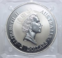 AUSTRALIA ELISABETTA II 2 DOLLARI 1992 KOOKABURRA