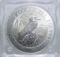 AUSTRALIA ELISABETTA II 2 DOLLARI 1992 KOOKABURRA