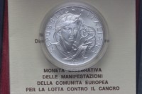 500 LIRE 1989 LOTTA CONTRO IL CANCRO FDC