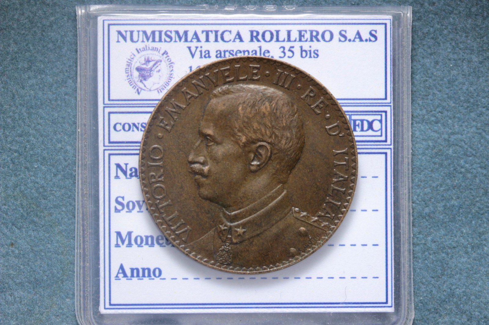 SOMALIA VITTORIO EMANUELE III 4 BESE 1923 ROMA SPL+